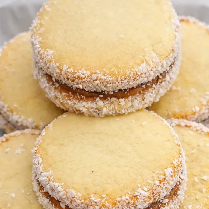 Alfajores de maicena casero de Delimón