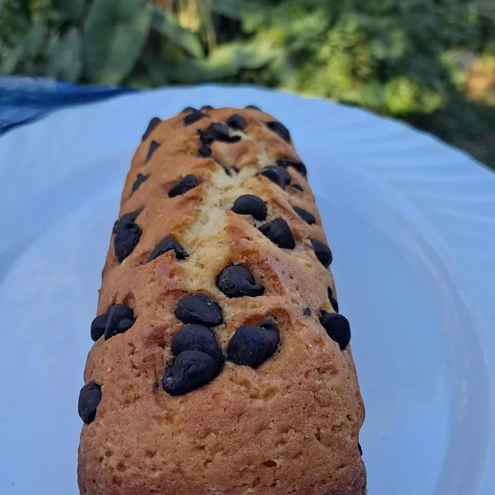 Budín con chips de chocolate casero de Delimón