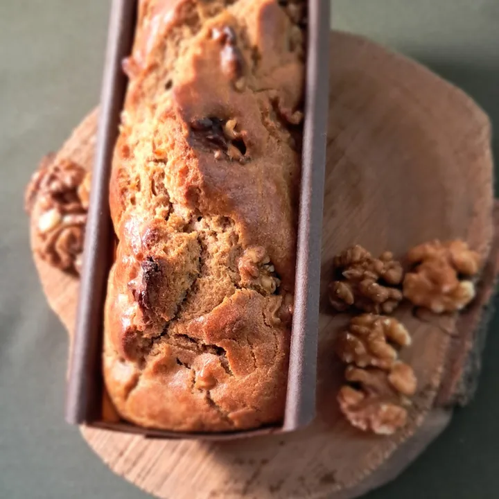 Budín de nuez casero de Delimón